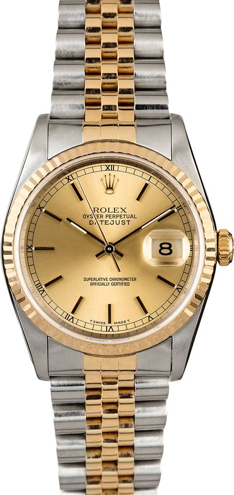 mens rolex datejust 16233|pre owned rolex datejust 16233.